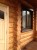 Dom uszczelniony kitem LOG HOME
 w kolorze sosna
